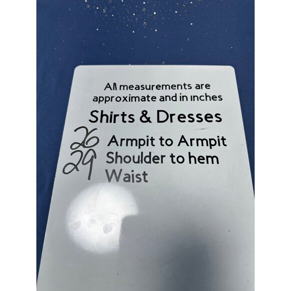 Quacker Factory Rhinestone and Stud French Terry Long Sleeve Top Women's Size 2X - Picture 7 of 7